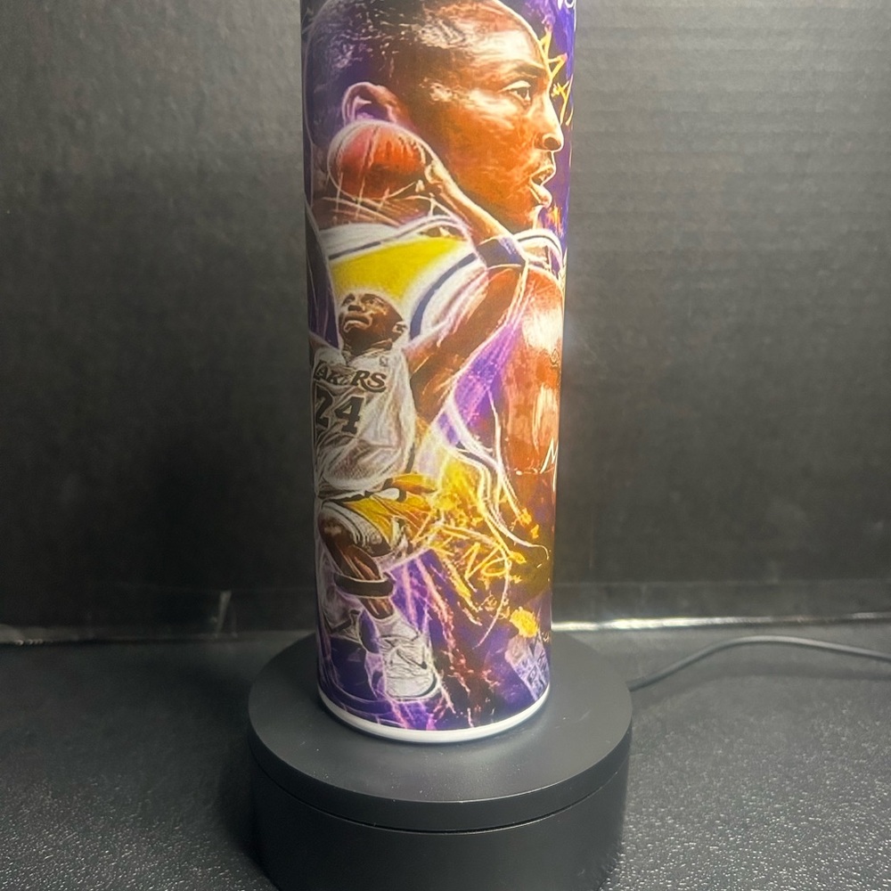 Purple and Gold Kobe Bryant 20oz Tumbler